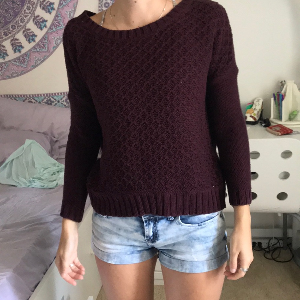 Red sweater